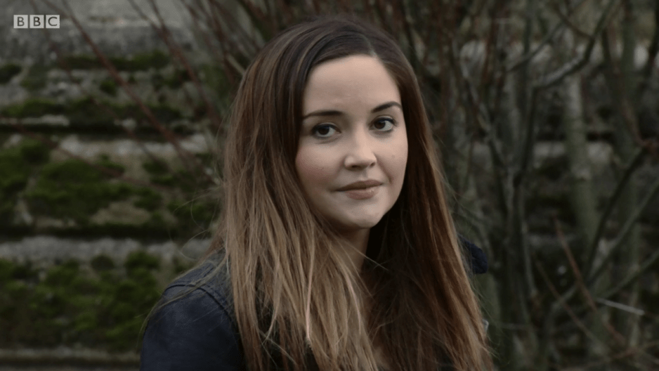  Jacqueline Jossa bowed out of EastEnders tonight with a truly bizarre exit