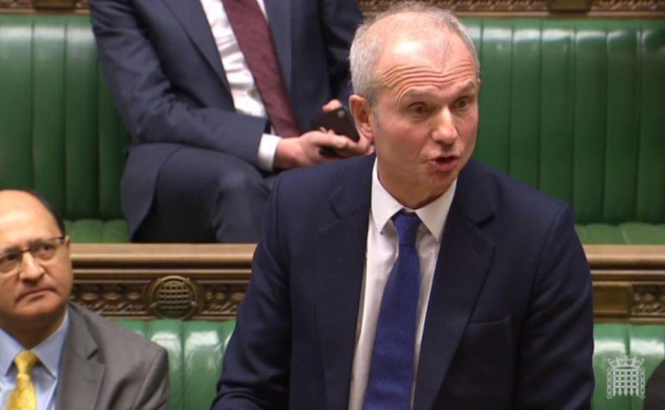  Mr Johnson has left the chamber and instead left David Lidington to answer the question