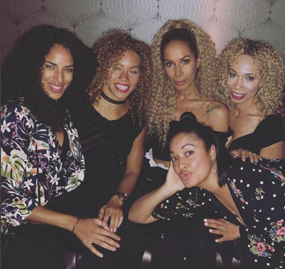  The star later shared pictures of her girl squad on Instagram