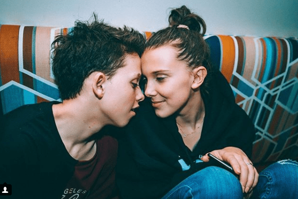 Jacob Sartorius' girlfriend is Millie Bobby Brown