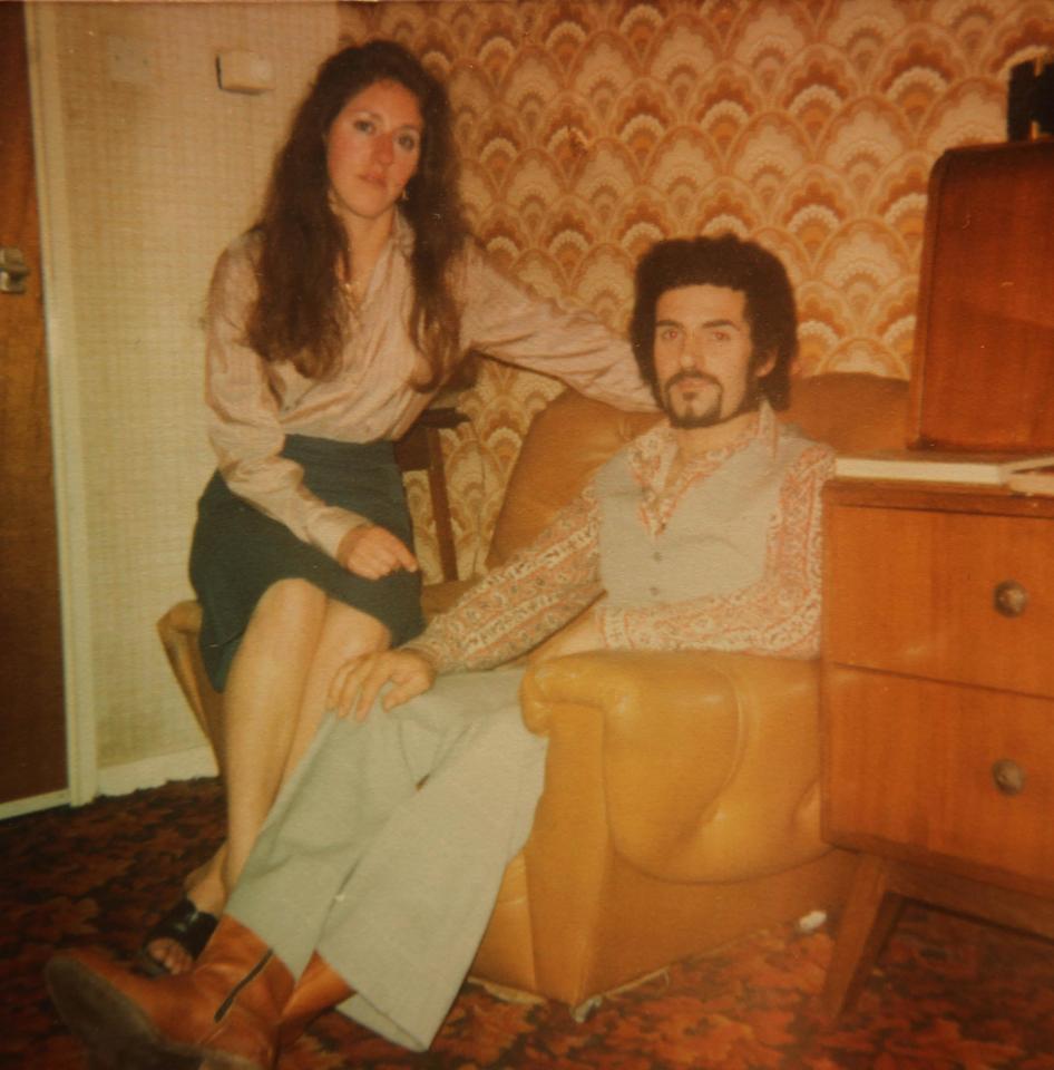  Sutcliffe and his then-wife, Sonia, who later received artwork painted by the killer and depicting Elvis Presely