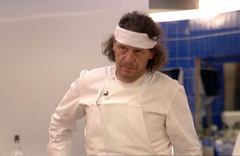  Angus has had previous bust-ups with other chefs like Marco Peirre White