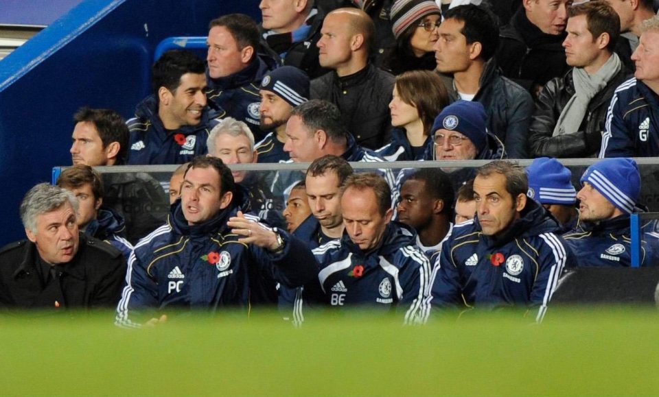  Jose Mourinho once referred to Bryan English (middle) as 'Dr Needles'