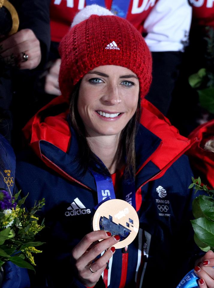 She led the Team GB team to bronze in Sochi