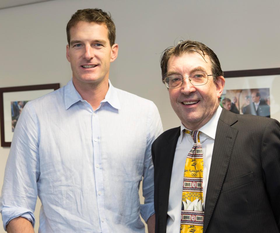  Dan Snow, left, says: 'We want readers to express how they feel about beating the odds, service and sacrifice'