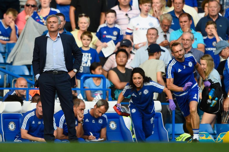 Jose Mourinho clashed with Eva Carneiro after she rushed to help Eden Hazard