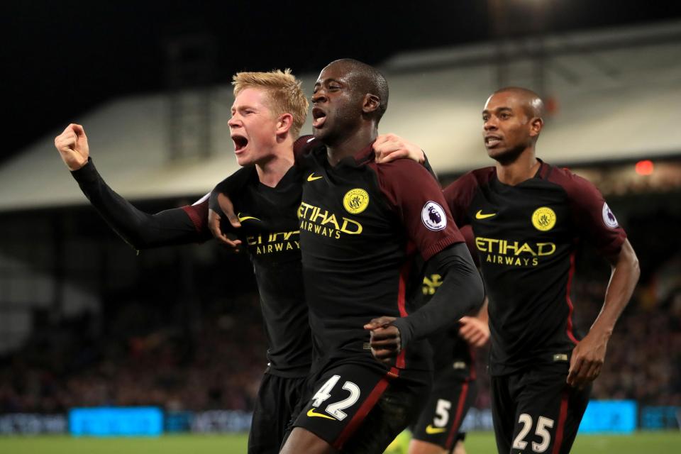 Kevin De Bruyne has been the star player as Man City storm to the Premier League title