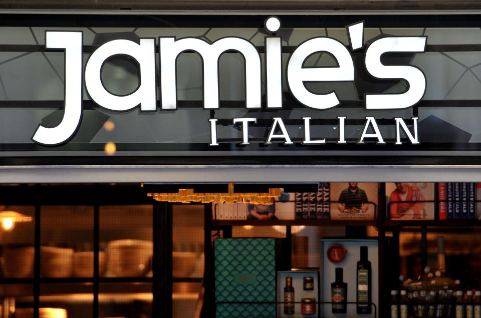  Jamie Oliver's Italian restaurant empire is £71 million in the red, The Sun on Sunday can reveal