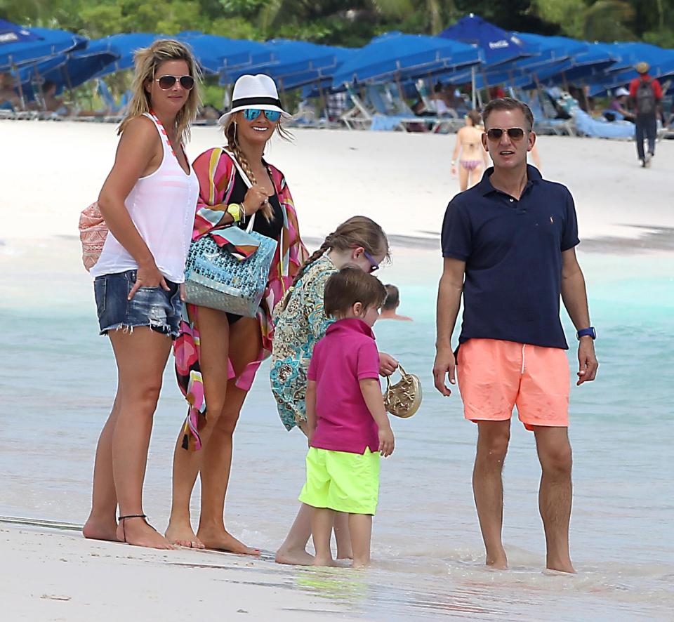  Vicky has previously accompanied Jeremy and his then wife Carla Germaine with their children as the nanny to the Caribbean