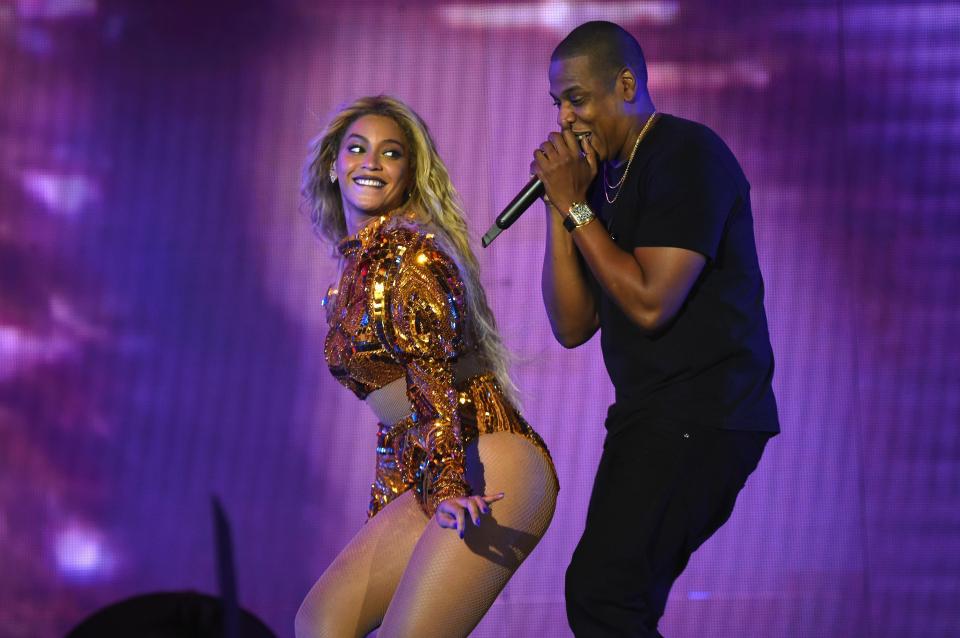  Beyonce and Jay Z have brought their joint tour to the UK for the very first time