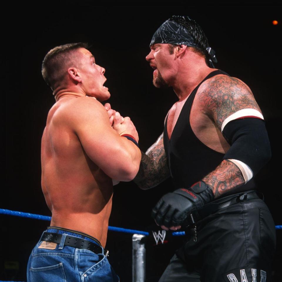 Cena and Taker have never faced each other in an a high-profile one-on-one match