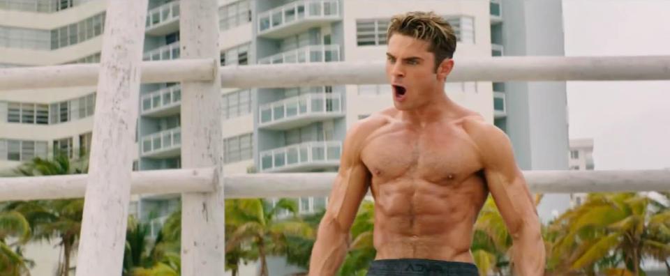 Zac Efron in Baywatch