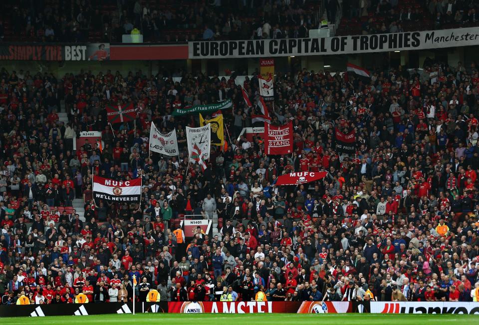  The Red Devils fans have been criticised by the Portuguese manager for being too quiet