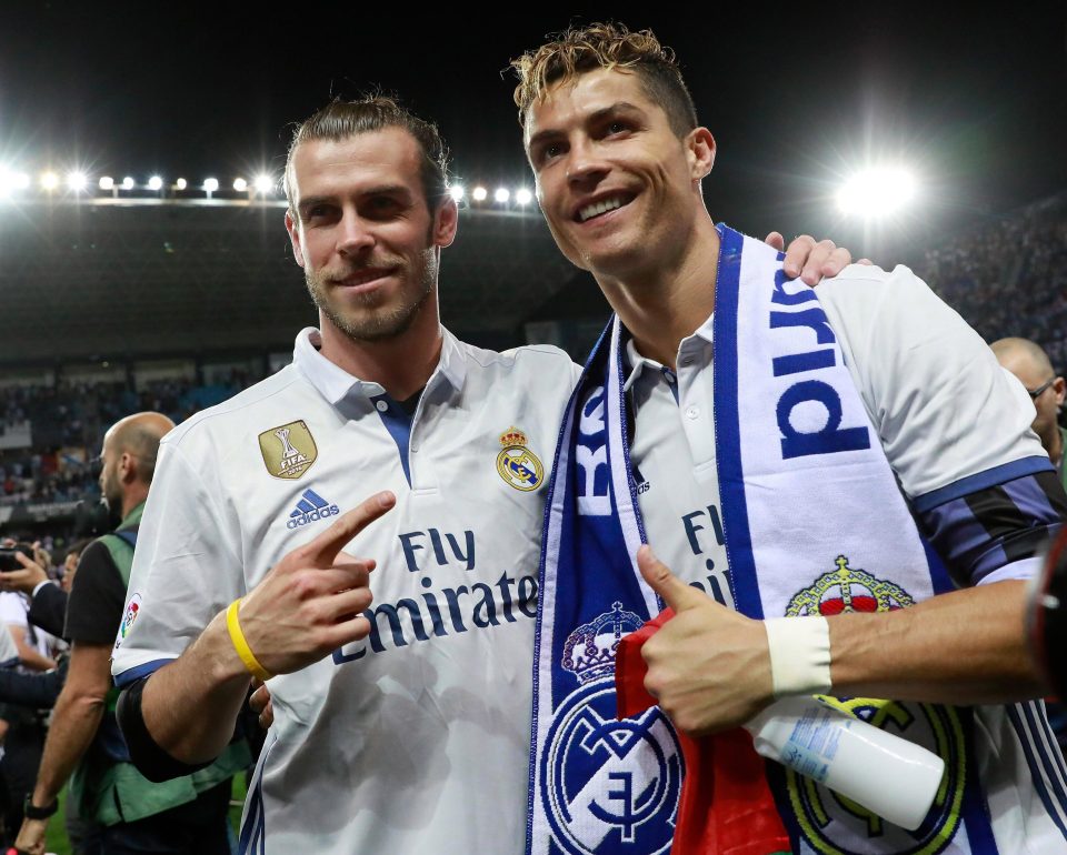  Cristiano Ronaldo and Gareth Bale were team-mates with very different personalities