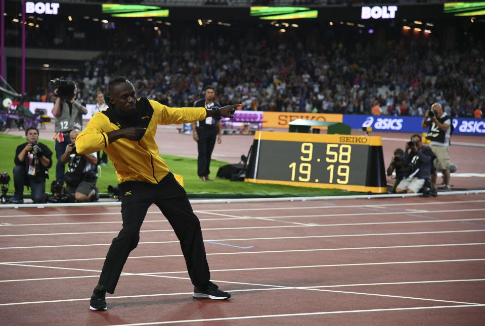  Bolt won eight Olympic gold medals and is an eleven-time world champion