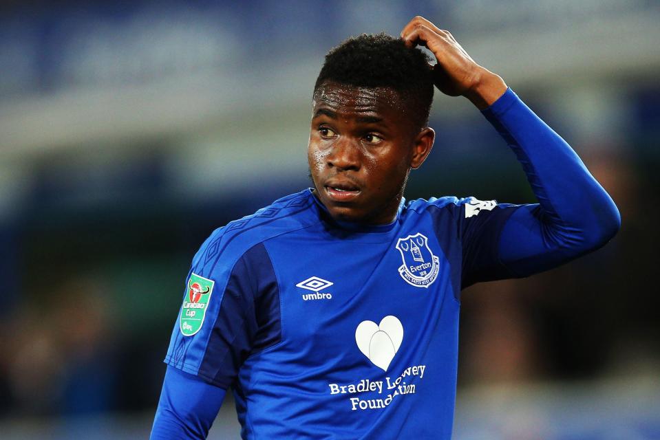  Lookman has made seven appearances for Everton this season in the league