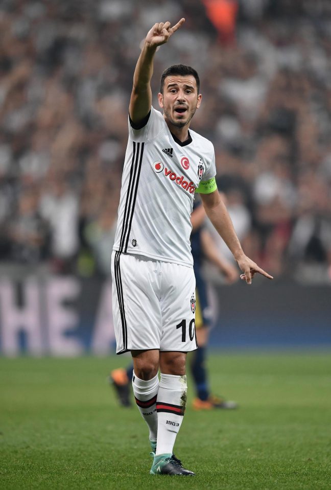  Ozyakup joined Besiktas in 2012 after a four-year spell with Arsenal