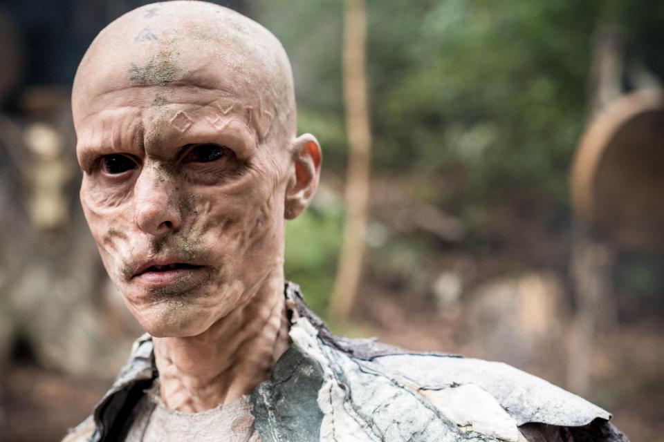  Mackenzie had to shave his head for his role as Veran in Britannia