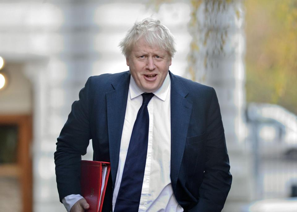  Boris Johnson is full of positivity about Brexit