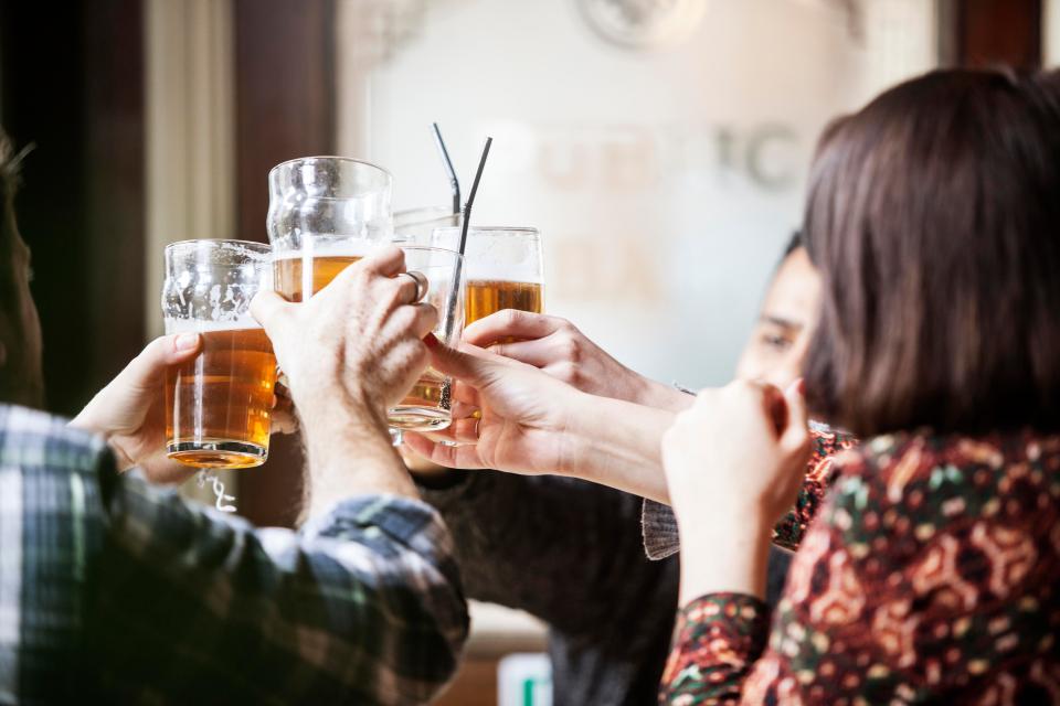 Knocking back a couple of pints every day cuts Alzheimer's risk, study claims