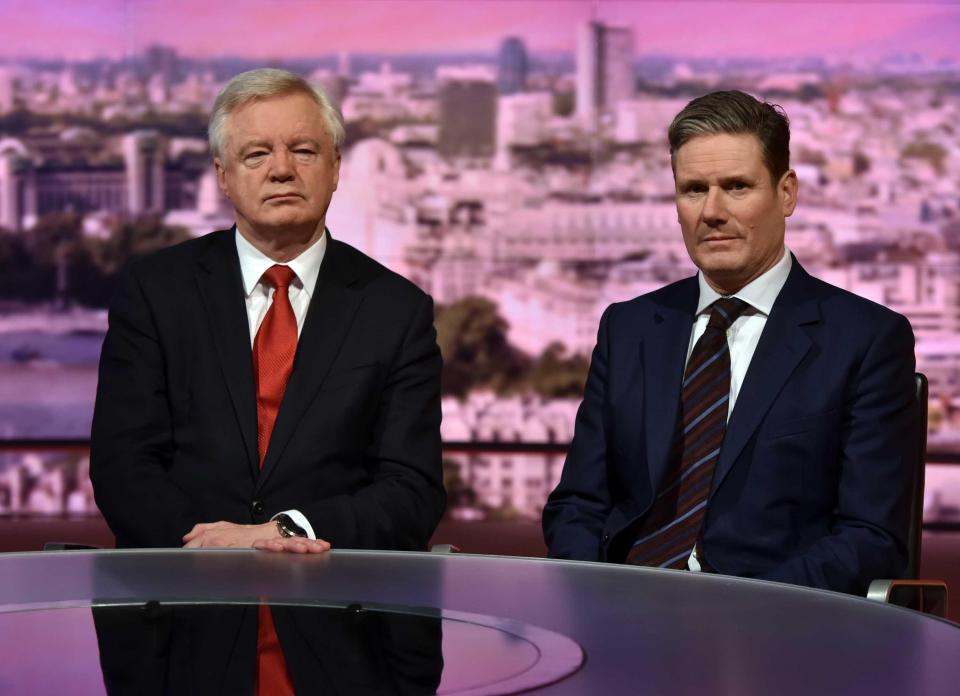  Brexit Secretary David Davis warned in a Daily Telegraph article that Jeremy Corbyn's latest Brexit policy 'seems certain to break the commitments he made to voters at the last Election'