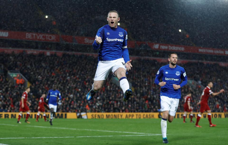  Wayne Rooney completed his move from Manchester United to Everton in the summer