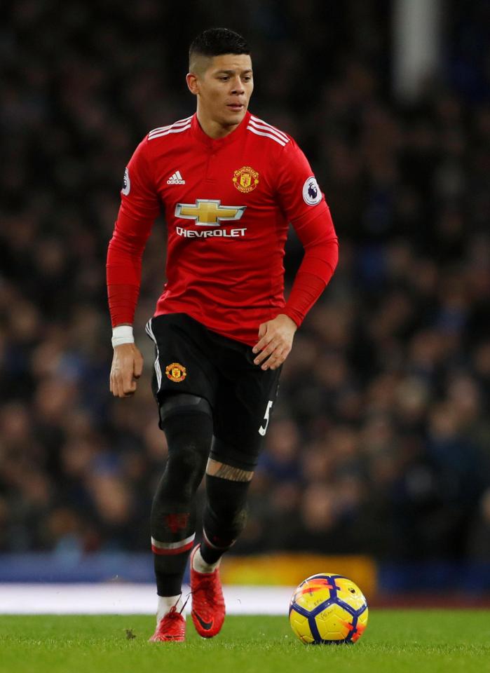 Marcos Rojo has made 66 appearances for Manchester United in the Premier League