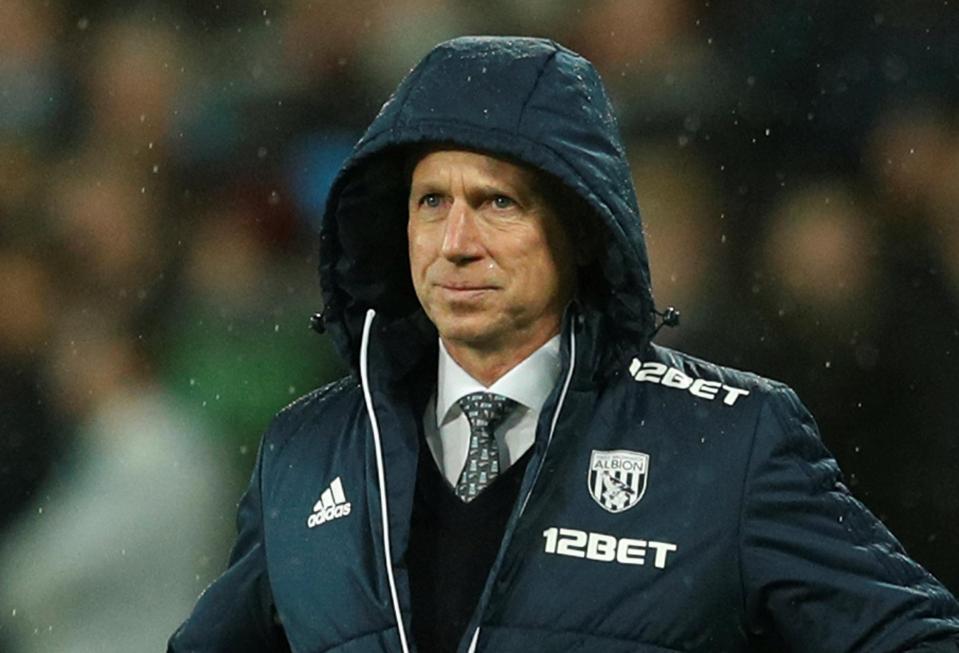  West Brom boss Alan Pardew could face the sack after the incident