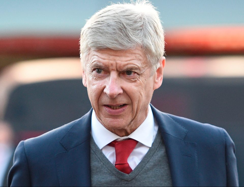  Arsene Wenger is midway through a two-year contract after being in charge since 1996