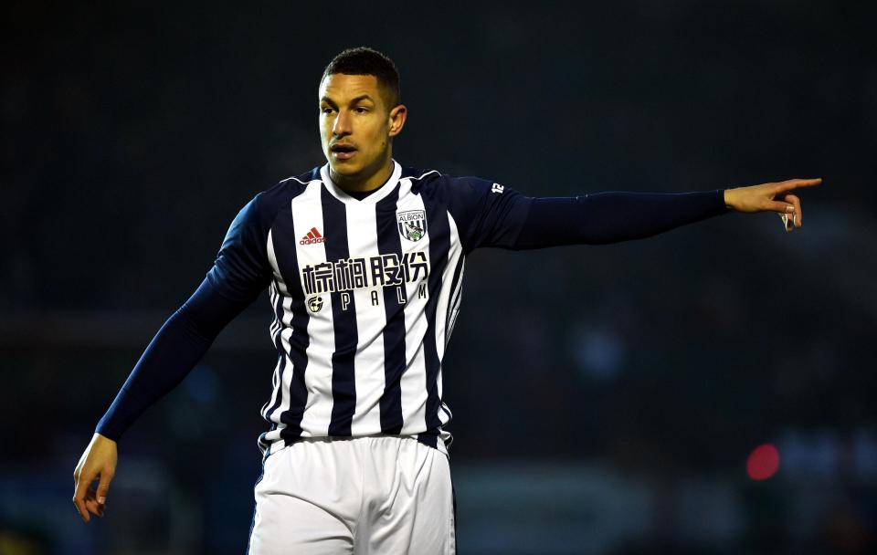  Jake Livermore was another of the West Brom players named