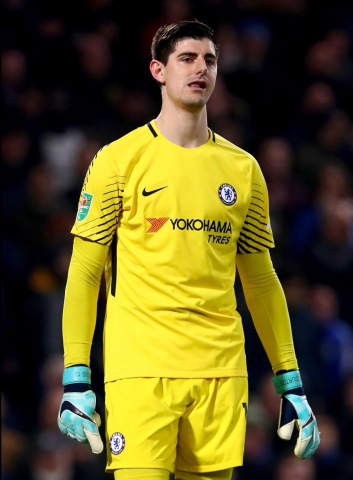  Thibaut Courtois is yet to pen new deal and is being tracked by Real Madrid