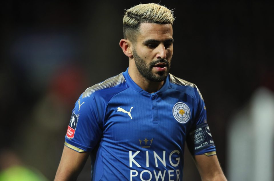  Riyad Mahrez is the stroppy Leicester star who has gone missing