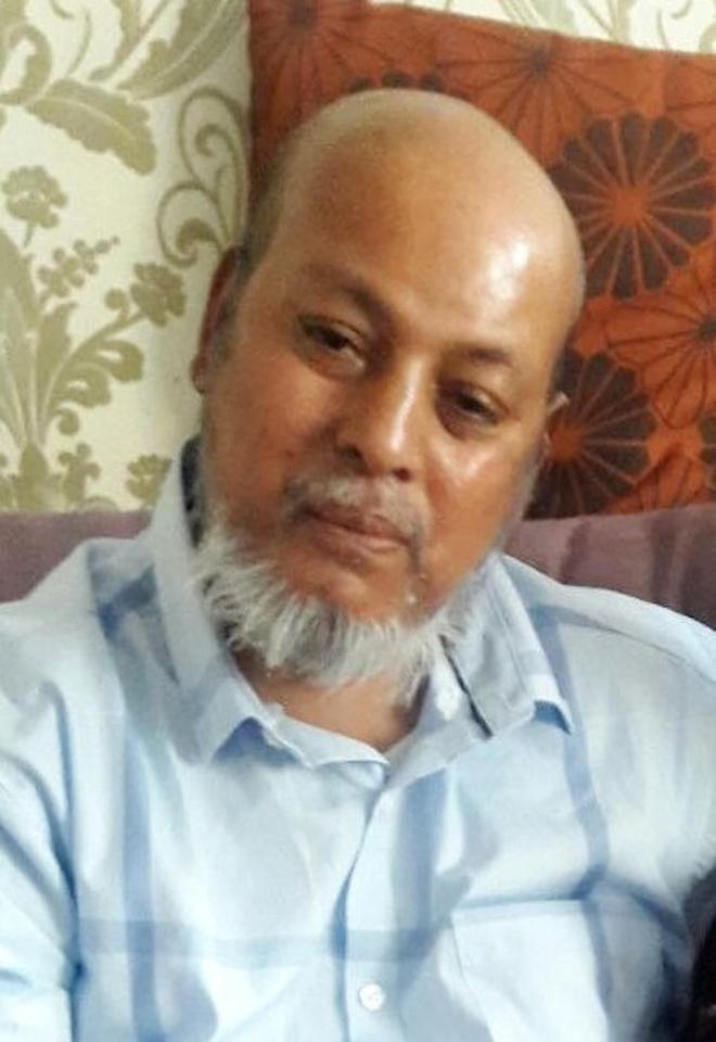  51-year-old Makram Ali was killed in the attack - he had collapsed outside the mosque and was being helped by passers-by when Osborne struck