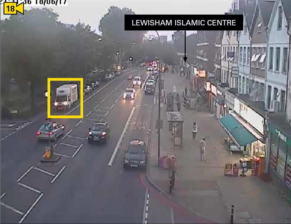  The 48-year-old was seen on CCTV in the van, travelling down Lewisham High Street