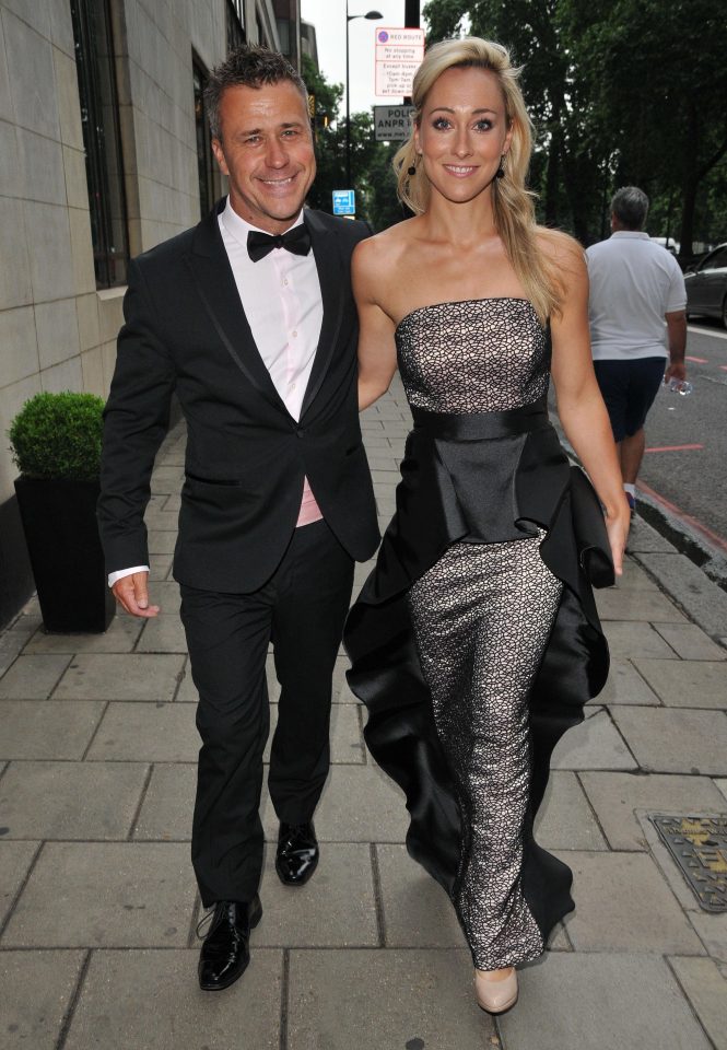  The smitten couple attending a charity ball last summer