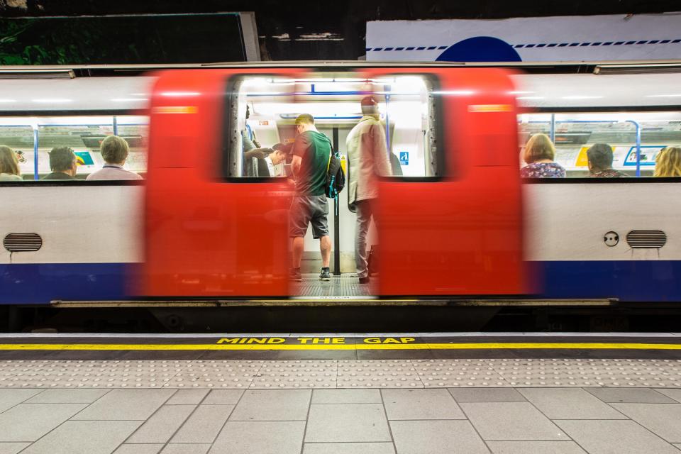  Passengers on the Tube ignored the drunk woman as she took aim and 'hurled the After Eights.'