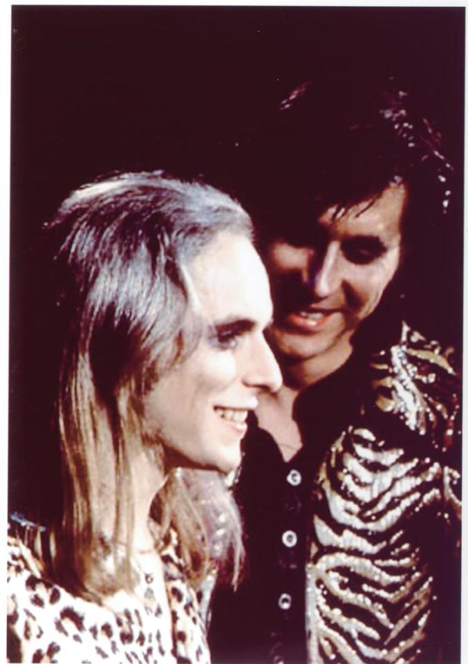  Antony Price, who designed the outfits for the pictured Eno and Ferry went on to become a renowned 'image maker' also with David Bowie and Birmingham group Duran Duran