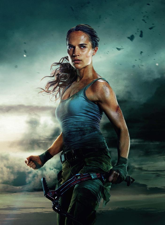  Alicia claims she doesn't have the assets of her Lara Croft predecessor