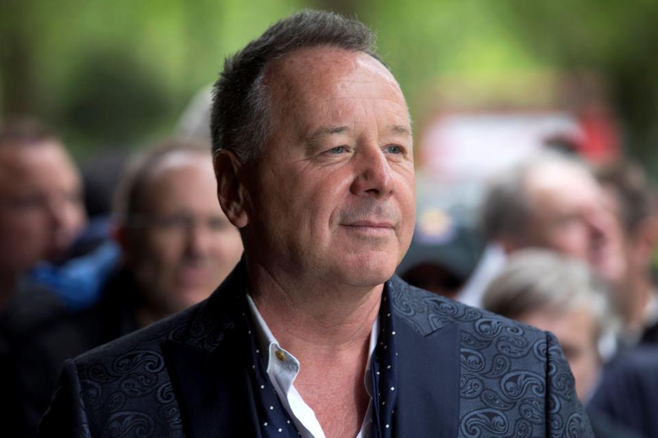  Jim Kerr, who admits he still worries about forgetting his lyrics