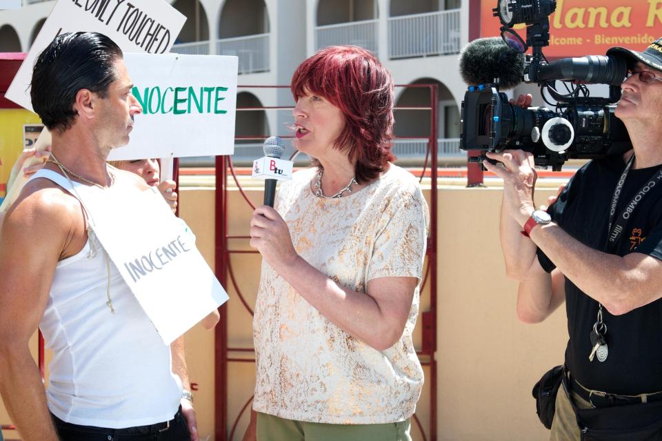  Janet Street-Porter made a cameo as a journalist