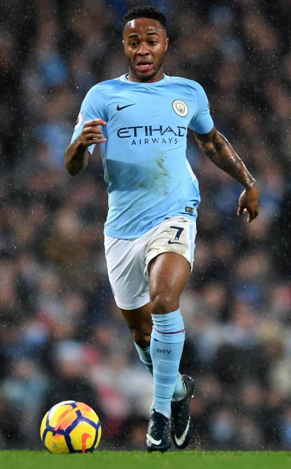 Man City and England star Raheem Sterling won a quarter of the vote to win the young player of the year award 