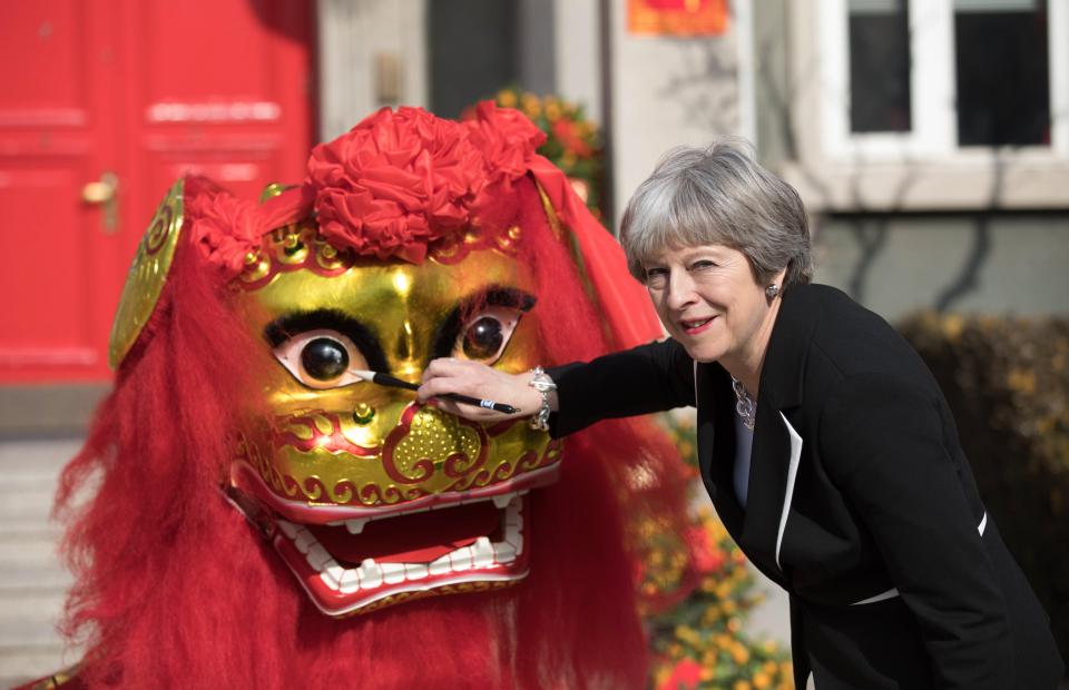  She also took part in a traditional dragon awakening ceremony