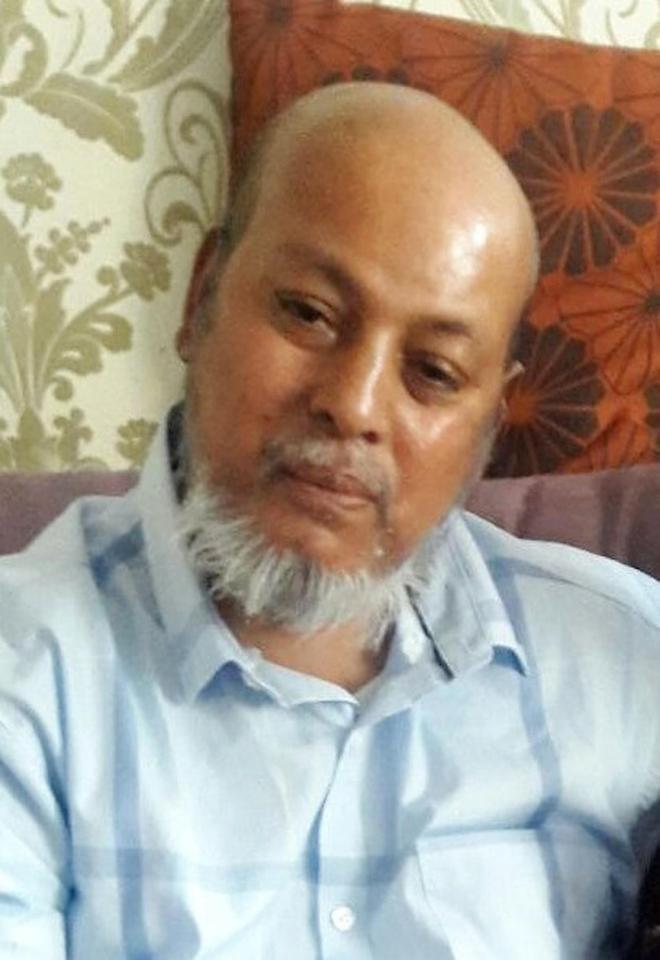  51-year-old Makram Ali was killed in the attack - he had collapsed outside the mosque and was being helped by passers-by when Osborne struck