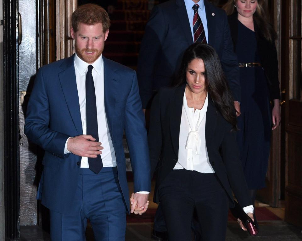  The couple are due to marry at Windsor Castle this May - and Meghan's been getting a hand with the planning from her reality TV star pal, it's reported