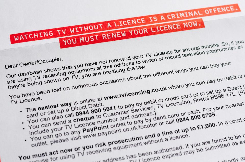  Want to ditch your TV licence? Expect a slew of letters demanding that you cough up