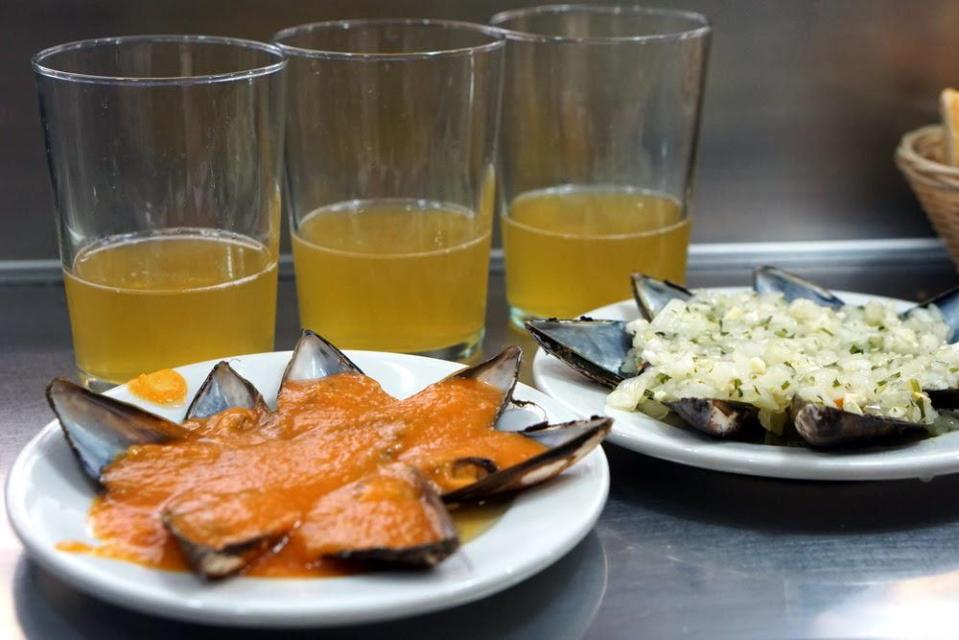  Mussels and cider... a great mix