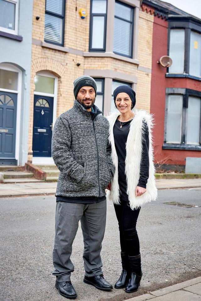  Couple Mo and Eman were also among those in the area who transformed a home