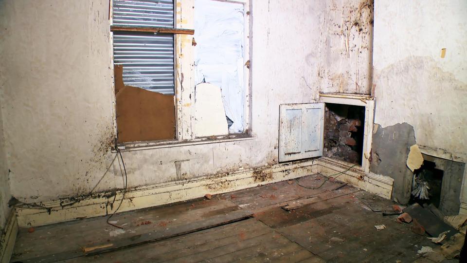  The documentary, airing on February 14 at 9pm, revealed the run-down interiors of the homes on the streets