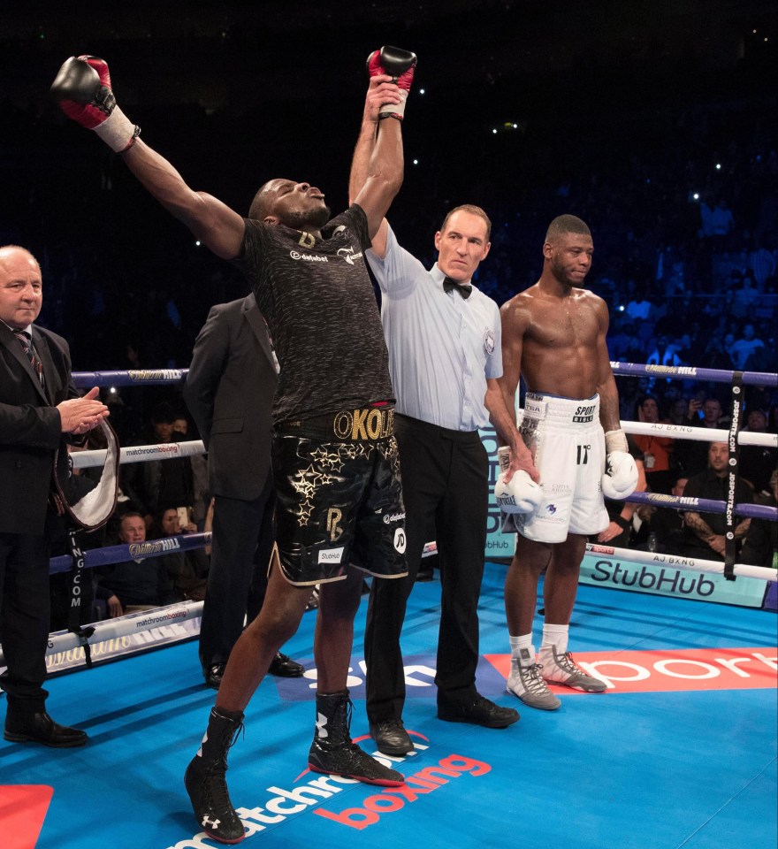 After a scrappy fight, Lawrence Okolie needed points to beat Isaac Chamberlain