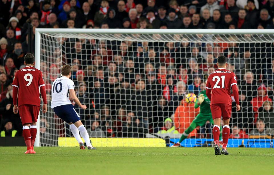  Harry Kane missed the penalty after winning it